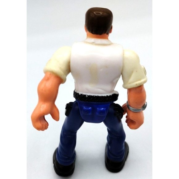 Fisher Price Imaginext 5 Figures 2.25 In Construction Workers Knight King Brave - Picture 12 of 15